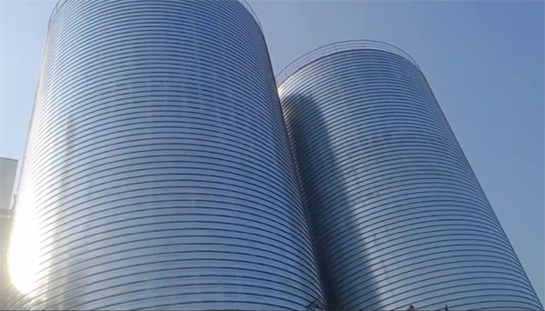 右江2座混凝土高架卷板仓