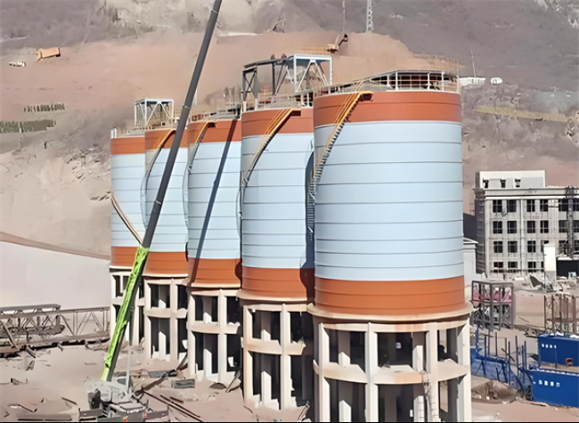 右江高架钢板仓